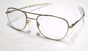Randolph Gold Tone Sunglasses Eyeglasses Made In Romania 52[]20  140 Frames Only