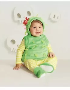 Unisex Baby Costume Halloween Plush Green Cactus 12-18 Months - Picture 1 of 3