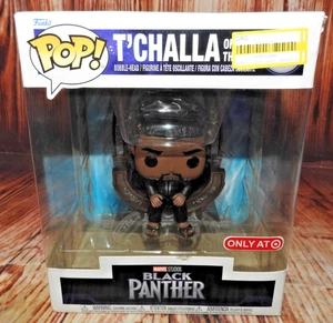 Funko Pop! Deluxe Marvel Black Panther T'Challa on Throne Target Exclusive #1113 - Picture 1 of 10