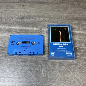 Steely Dan Aja Cassette Tape Blue Cassette Tested Working 1977 Rock Band - Bild 1 von 10