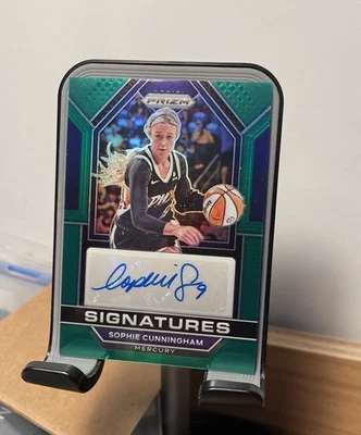 2023 Prizm WNBA Sophie Cunningham Green 1st Auto Indiana Fever 🔥 - Image 1 of 2