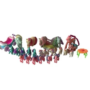 Vintage My Little Pony G1 G2G3 MLP accessories 26 Piece Lot - Picture 1 of 10