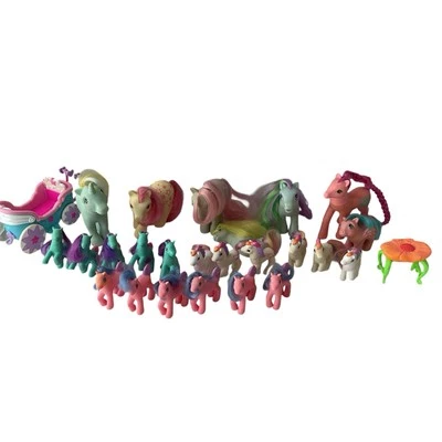 Винтажный My Little Pony G1 G2G3 MLP аксессуары 26 шт. лот - Изображение 1 из 4