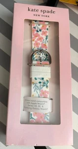 Authentic Kate Spade Floral Watch Band - NEW in BOX - 20 mm Band - Photo 1 sur 4