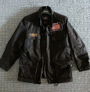 Barbour International Steve McQueen Cincinnati Jacket🇬🇧Wax Moto Biker - Imagen 1 de 19