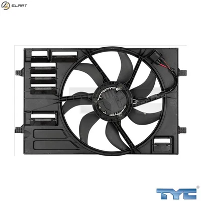 FAN ENGINE COOLING 837-0055 FOR SKODA KAROQ OCTAVIA/III/Combi SUPERB KODIAQ 2.0L - Image 1 of 4