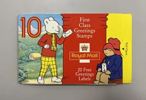 1994 GB Rupert & Paddington (Smiles) & Greetings labels SG KX6 +CYLINDERS MNH - Picture 1 of 4
