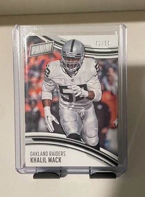 2016 Panini Day - Khalil Mack #35 Thick Stock /50 - Image 1 of 3
