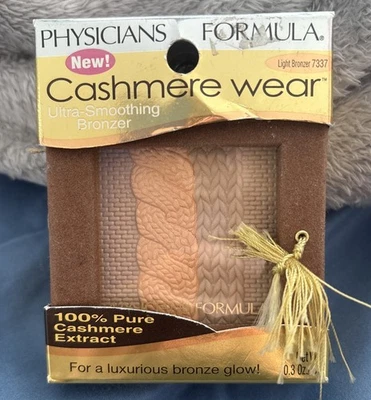 PHYSICIANS FORMULA Cashmere Wear Ultra Smoothing Bronzer LIGHT BRONZER 7337 - Image 1 of 2