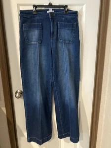 LC Lauren Conrad Damenjeans weites Bein Vordernaht Größe 12 - Bild 1 von 3