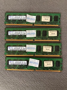 Samsung 8GB PC2-6400U 4x2GB M378T5663QZ3-cf7 DRAM - Picture 1 of 2