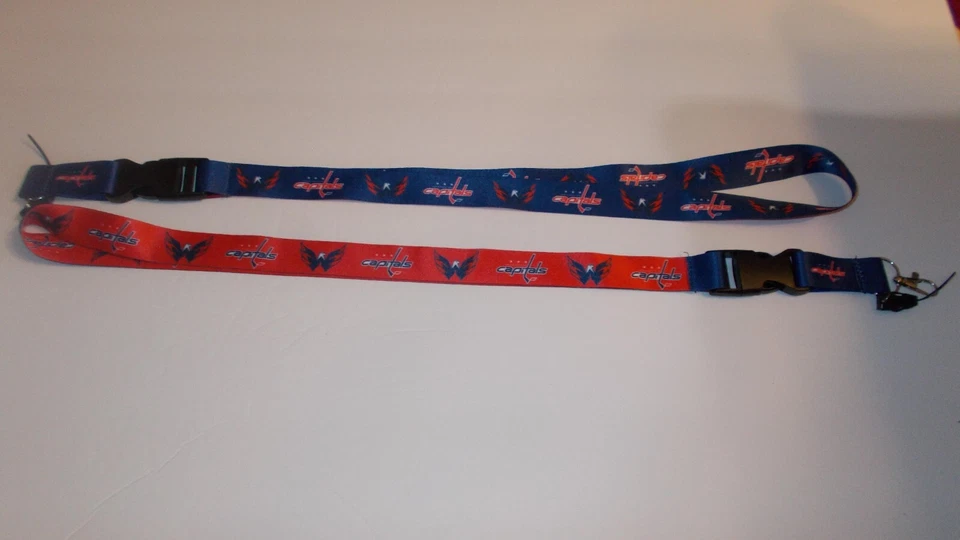 Dos cordones Washington Capitals NHL impresos en ambos lados 25" envío gratuito Foto 1 de 1