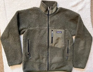 Patagonia Retro-X Jacket Deep Pile Fleece forest green Size X Small Men’s - Picture 1 of 4