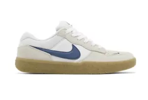 Nike SB Force 58 White Navy White Sneaker CZ2959-100 (860) Men's Shoes - Picture 1 of 5