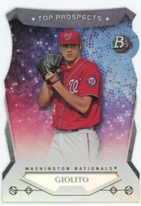 2014 Bowman Platinum Top Prospects Die Cut #TP-LG Lucas Giolito Nationals! - Foto 1 di 2