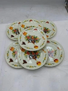 7) ANTHONY MARK HANKINS--- SALAD PLATES--UNIQUE--RARE----SHIPS FREE - Picture 1 of 4