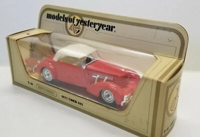 Y-18 1937 Cord 812; Matchbox 1978 Models of Yesteryear, Boxed - Image 1 of 4