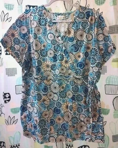 Peaches Women's Scrub Top Size 2XL - Picture 1 of 3