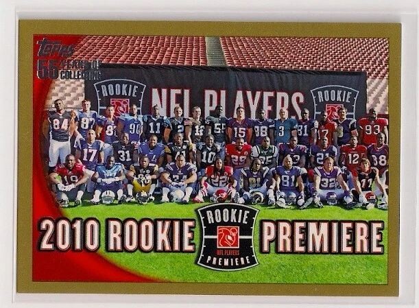 2010 ROB GRONKOWSKI TIM TEBOW SUH DEMARYIUS Topps *GOLD* ROOKIE PHOTO /2010 - Image 1 of 1