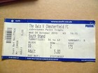 Ticket OWLS v Chesterfield 6 October 2010 Johnstone