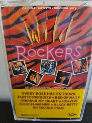 WILD ROCKERS Various Artists 1991 CASSETTE TAPE COMPILATION POISON VIXEN RARE - Image 1 of 4