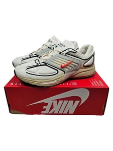 Men's Nike Air Pegasus Wave Coconut Milk/Picante Red-Black Mesh Trainers UK 11 - Picture 1 of 10