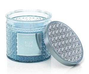Harry Slatkin Scentworx Blue Tide Candle  Jar 14.5 oz - Picture 1 of 2