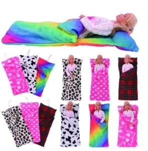 GESCHENKIDEE SPIELZEUG KINDER SCHLAFSACK BARBIE PUPPEN DOLL SEHR NIEDLICH - Bild 1 von 23