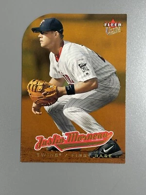 2005 Fleer Ultra Gold Medallion Justin Morneau #14 Parallel SP Die Cut- Twins - Изображение 1 из 2