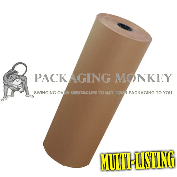 Heavy Duty Thick Brown Kraft Wrapping Paper - FREE P&P - Image 1 of 1