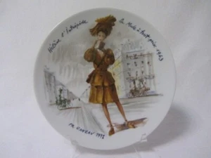 Placa D'ARCEAU-LIMOGES HELENE DE LA MODE A TOUT PRIX 1943 SIN USAR, EN CAJA - Imagen 1 de 4