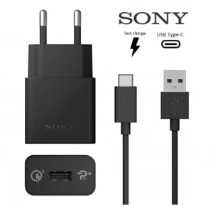 Original SONY Schnell Ladegerät 2.7A +Ladekabel Xperia 1 | 5 | 10 | 10 Plus | L3 - Bild 1 von 8