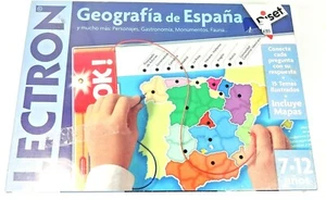 Diset computer electro-vintage electronic game Geografia Espana Spanish toy NEW - Picture 1 of 4