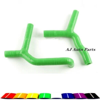 GREEN FOR KTM 85SX 85 SX 03-08 2004 05 2006 2007 Silicone Radiator Coolant Hose Foto 1 de 4
