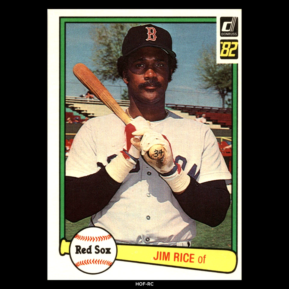 1982 Donruss Jim Rice HOF #200 VG-EX - Image 1 of 4