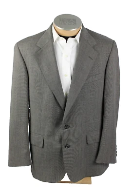 Polo Ralph Lauren Hombres Blazer 42R Gris Lana 2 Botones Piel de Tiburón Chaqueta Abrigo Deportivo Foto 1 de 4