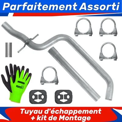 Tuyau d'échappement pour Seat Altea 1 I Van 2.0 TDI (2005-10/2011) - Photo 1/3