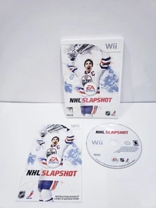 NHL Slapshot (Nintendo Wii, 2010) With Manual TESTED - Picture 1 of 4
