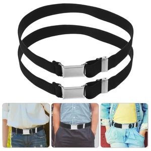 2 Pcs Adjustable Belt Pants Boy Belts Elastic Toddler Child Boys - Picture 1 of 12