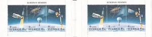 SA08c Sweden 1991 EUROPA Stamps - European Aerospace mint booklet - Picture 1 of 2
