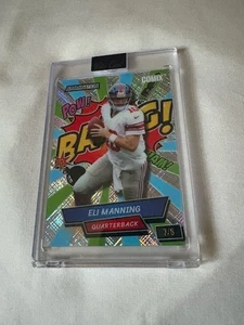Eli Manning 2024 Wild Card Comix Baang Alumination Insert 7/8 VERY RARE CARD - Picture 1 of 3