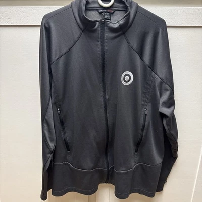 Chaqueta deportiva North End para hombre con cremallera completa gris talla 2XL bolsillos con cremallera logotipo objetivo Foto 1 de 4