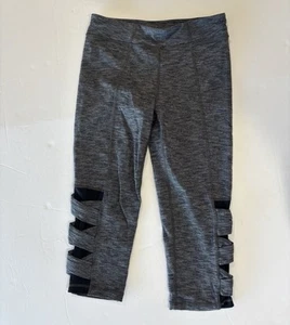 Athleta Girl Capri Grey Heather Leggings Size 12 Large - Picture 1 of 6