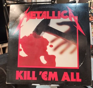 Metallica Kill Em All Lp Vinyl OG 1983 TRUE 1st Press EX/VG - Bild 1 von 4
