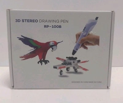 Pluma de dibujo estéreo 3D RP-100B incluye variedad de arrancador de filamento ABS de 1,75 mm ~  Foto 1 de 2