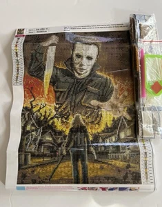 Michael Myers Halloween Maske Diamond Painting Art Set 30x40cm - Bild 1 von 1