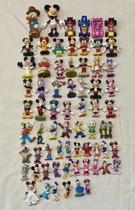 Lotto 3 libbre Disney mini figure in PVC Topolino Minnie Pippo Pluto Paperino Margherita - Foto 1 di 8