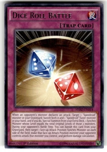 Dice Roll Battle HSRD-EN014 High-Speed Riders 1st Edition NM - Picture 1 of 2