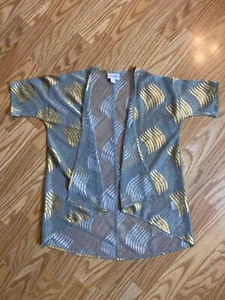 #139 Girls size 2 Lularoe Bianka Kimono Fit up to a 4/5 - Picture 1 of 7