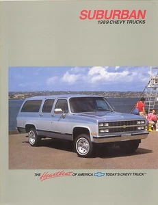 1989 Chevrolet Suburban Series 1500 & 2500 Dealer Sales Brochure - Picture 1 of 1